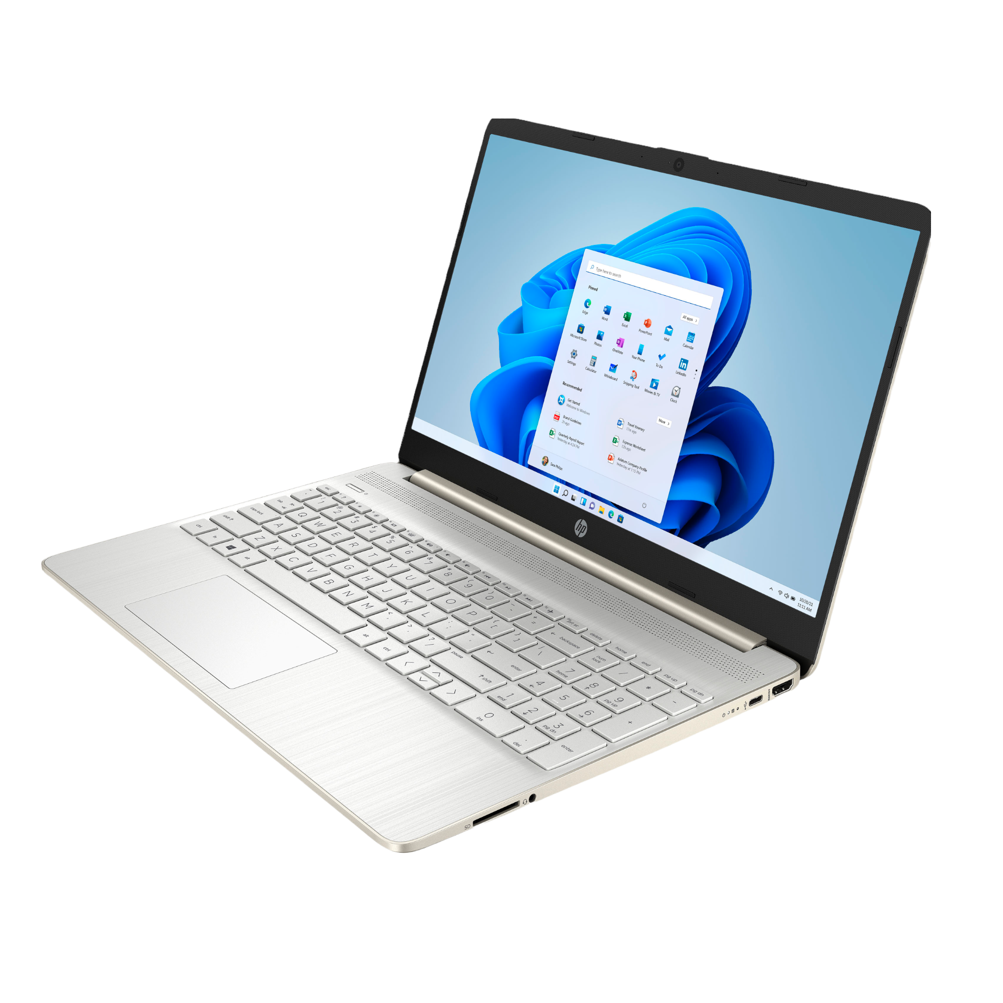 HP - 15.6" Touch-Screen Laptop - Intel Core i7 - 16GB Memory - 512GB SSD - Natural Silver